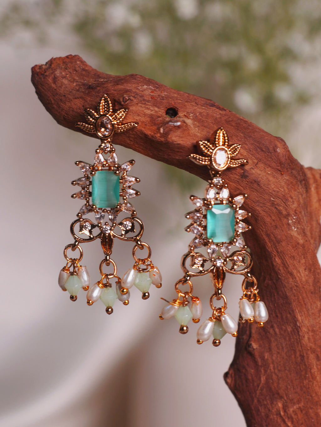 Mint Heritage Kundan Necklace Set