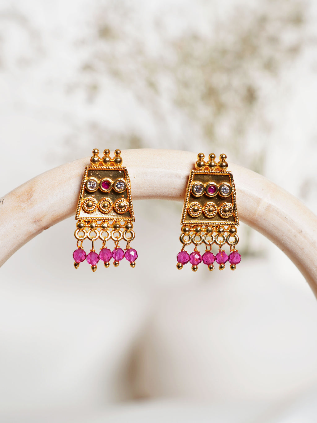 Rani Heritage Fringe Earrings