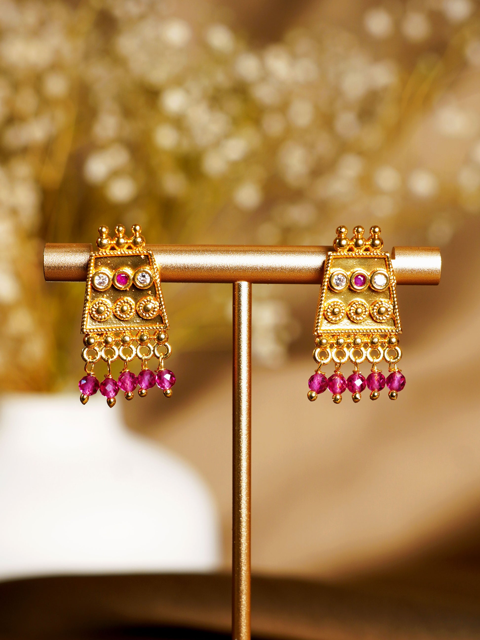 Rani Heritage Fringe Earrings