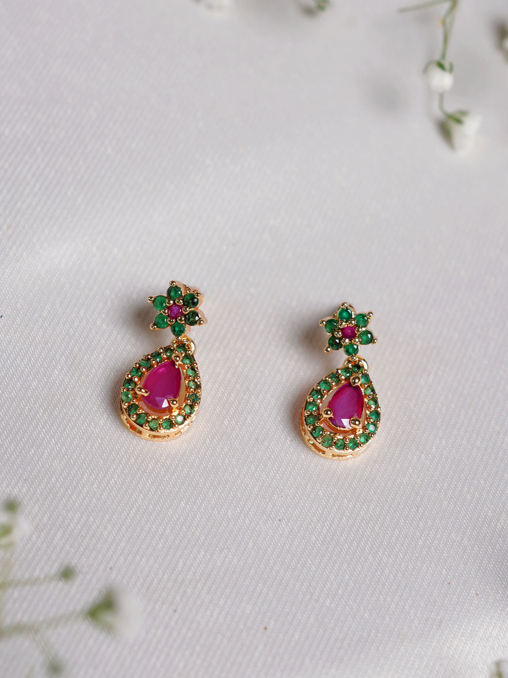 Royal Garden Kundan Statement Necklace Set