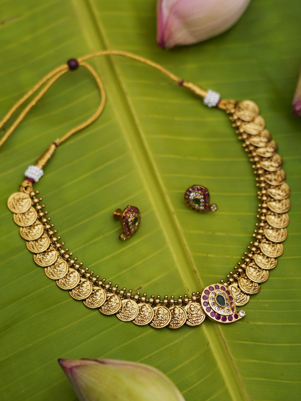 Mango Coin Antique Necklace Set